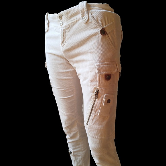 Polo Ralph Lauren Corduroy Cargo Pants Sz 4 Retro - Picture 5 of 8
